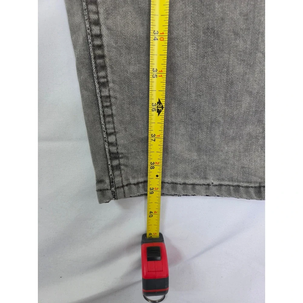 Levis 511 Slim Fit Grey Faded Denim Jeans Mens